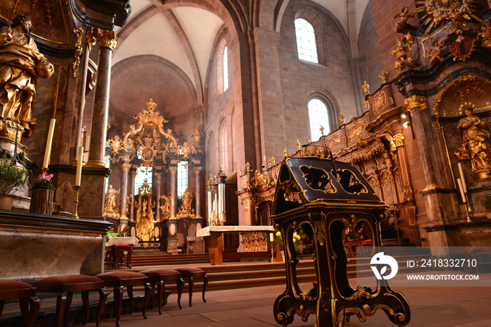 Innenansicht Wormser Dom