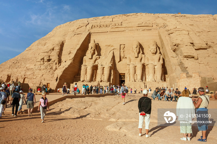 Großer Tempel Ramses II., Abu Simbel, Ägypten