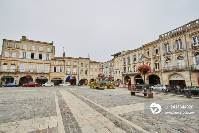 City of Libourne in France