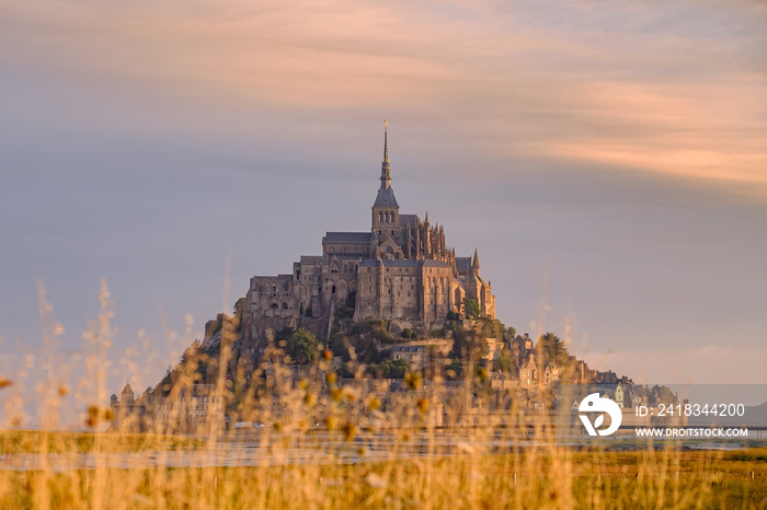 Normandie Mont Saint Michel is the most visited monument in France