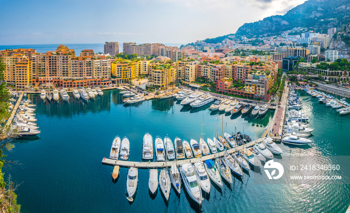 Port de Fontvieille in Monaco