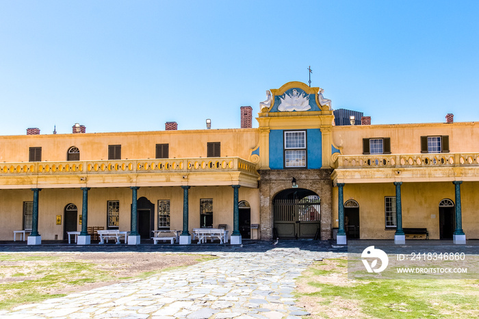 Interior of the Castle of Good Hope in Cape Town, South Africa, Africa