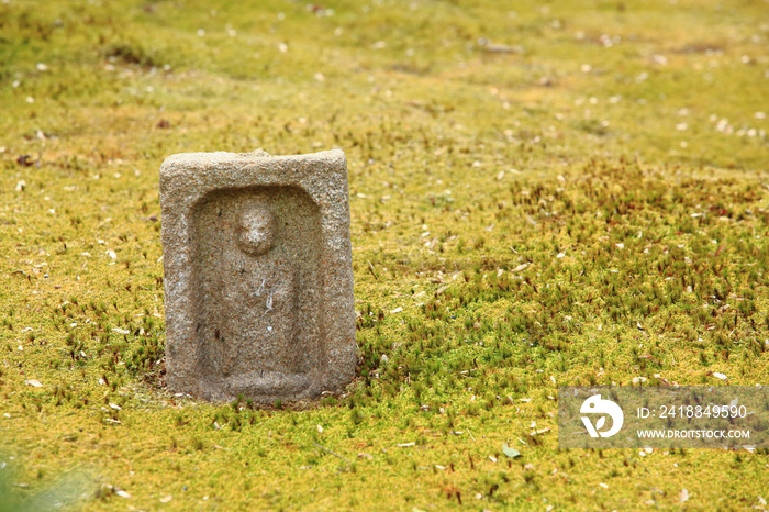 京都嵯峨野の石仏