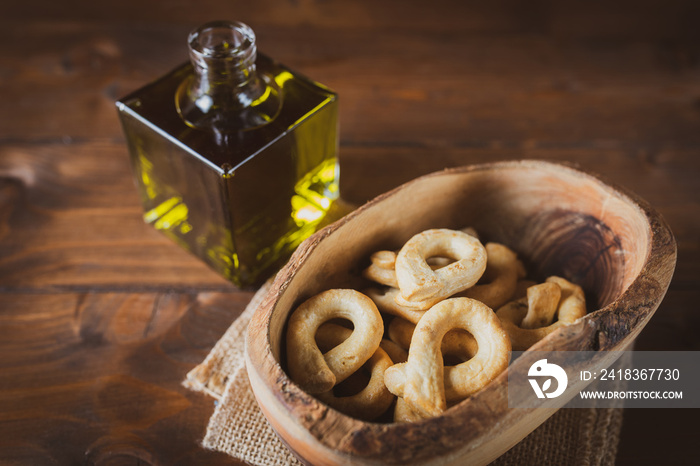 Taralli pugliesi allolio extravergine di oliv