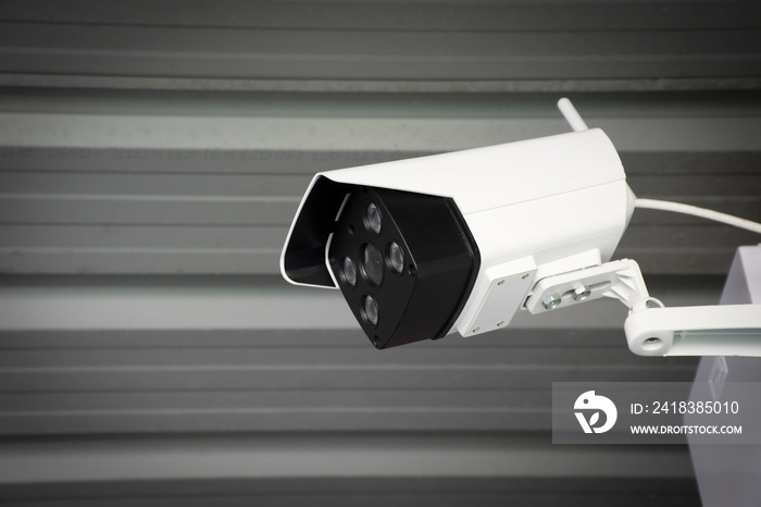 带建筑物和房屋防水系统的室外安防闭路电视IP摄像机无线。