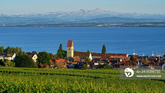 Hagnau on Lake Constance, Baden-Württemberg, Germany