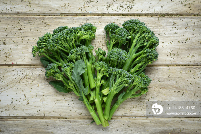broccolini形成心脏