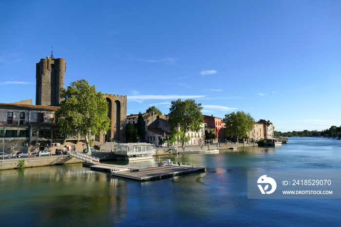 Les berges de l’Hérault à Agde