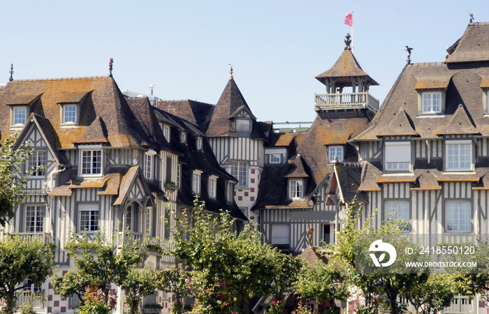 Deauville, hôtel Normandie, Normandie, France