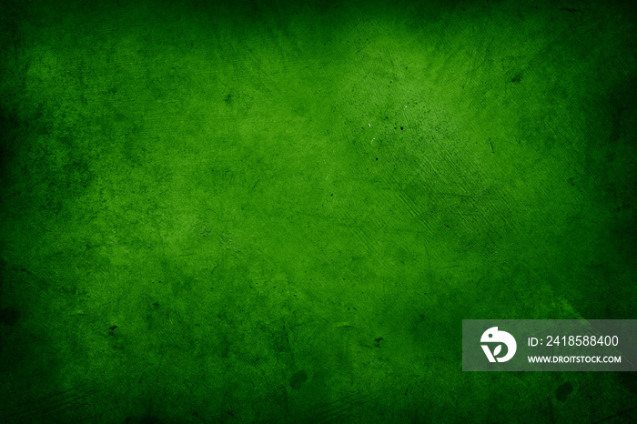 Green concrete wall texture background