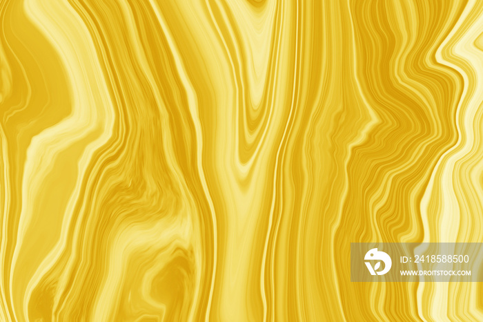 Marble ink colorful. yellow marble pattern texture abstract background. can be used for background o