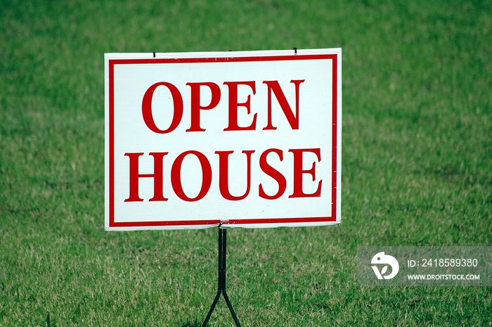 realtors open house sign background