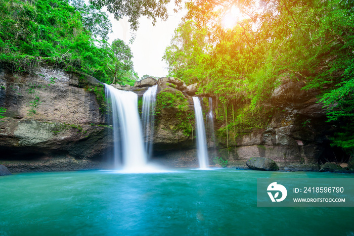 Haew Suwat Waterfall at Khao Yai National Park, Thailand