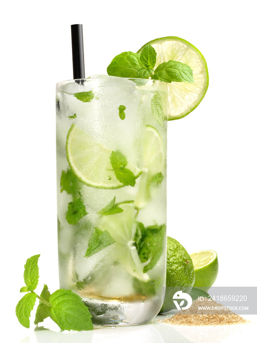 Mojito mit Dekoration