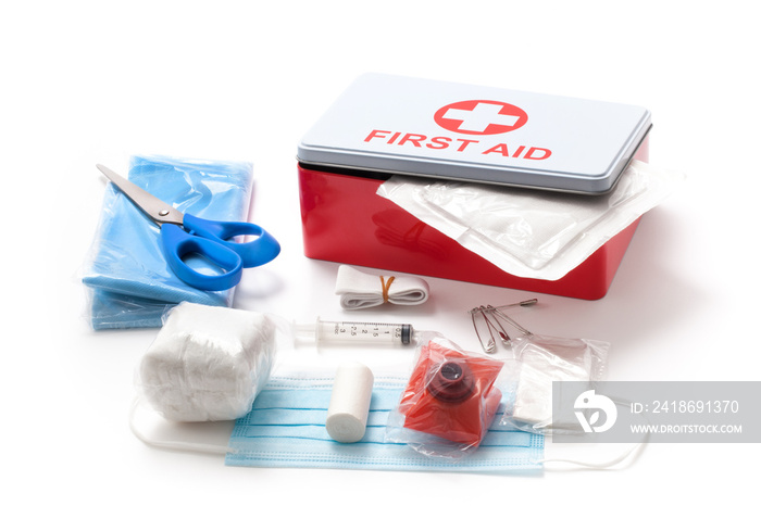 First Aid Kit - Stock Photo