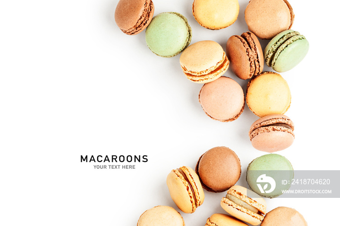 Macaroons创意布局。