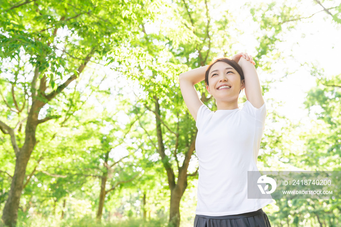 フィットネスイメージ　女性