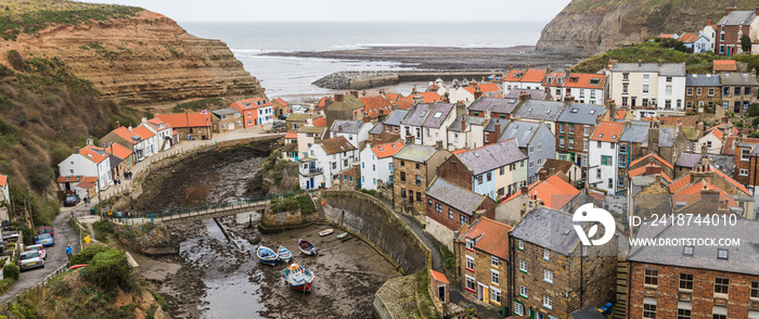 Cluster of houses in Staithes