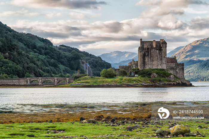 Eilean Donan Castle，Loch Duid，Highlands，苏格兰，英国