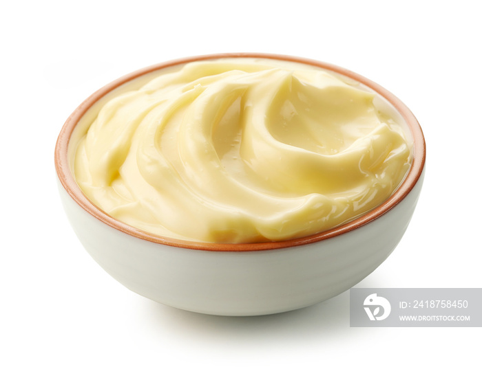 bowl of mayonnaise