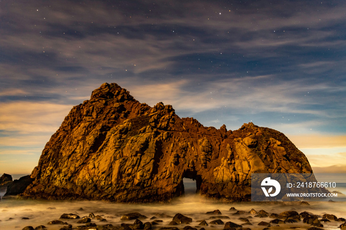 The Keyhole at Pfeiffer Beach Big Sur