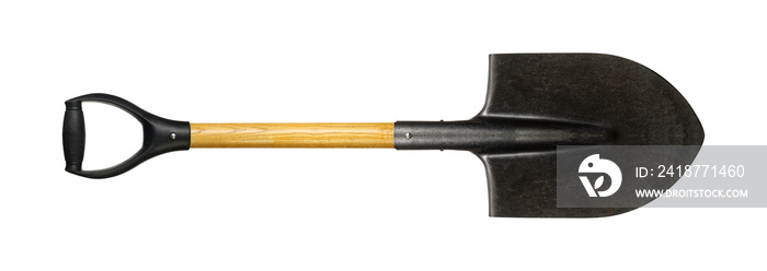 Tools Building and repair - Small Shovel with a handle. Isolated