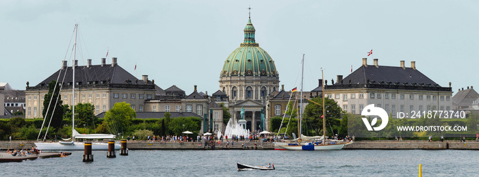 Kopenhagen Schloss Amalienborg Panorama
