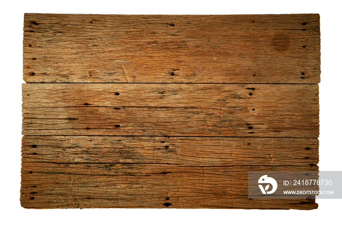 old dark brown wooden table