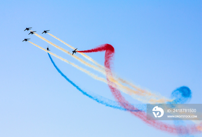 Patrouille de France en démonstration