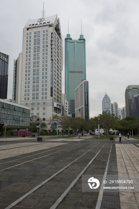 深圳市金融街街景