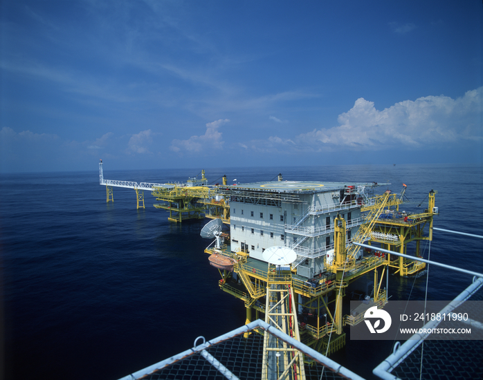 Offshore oil rig