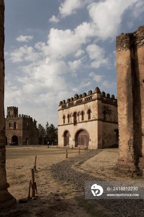 Africa, Ethiopia, Gondar, Fasilada palace