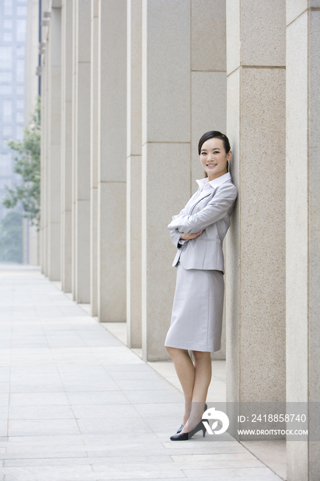 商务女士肖像