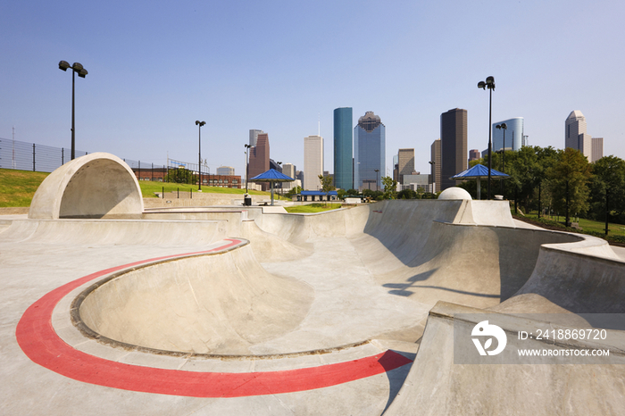 Skate Park in Houston