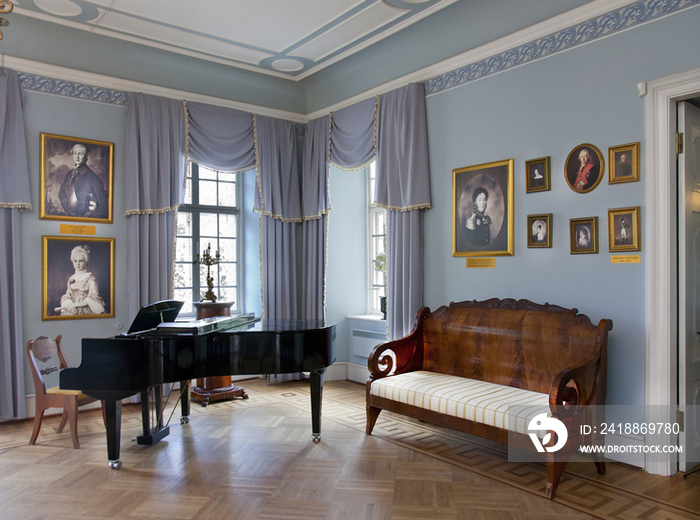 Music Room With a Piano