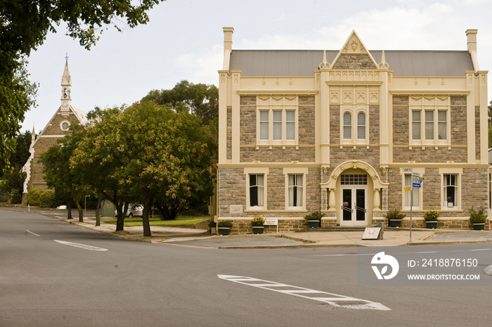 Public library of Angaston in Barossa Valley, South Australia