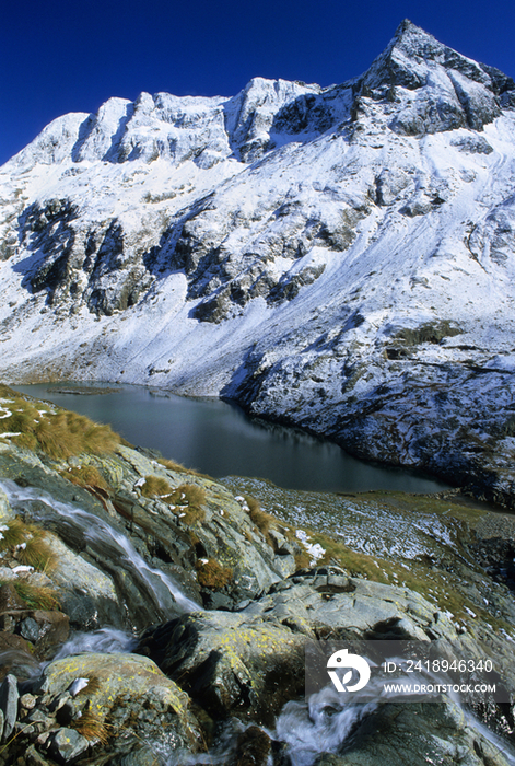 Italy, Lombardy, Orobie regional park, mount Strinato and Barbellino lake