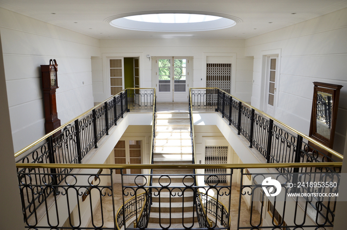 Sky light and staircase in traditional house