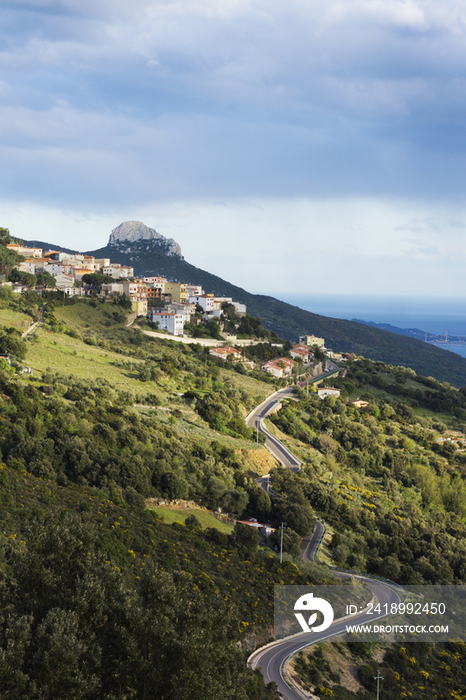 The historic coastal town of Bosa