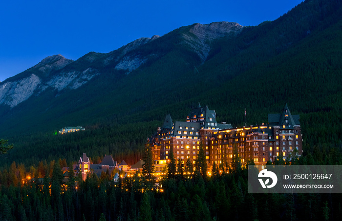 Fairmont Banff Springs, Banff national park, Alberta, Canada