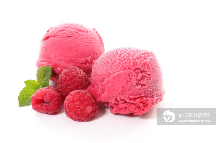 raspberry ice cream