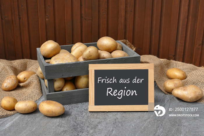 Kartoffeln frisch aus der Region.