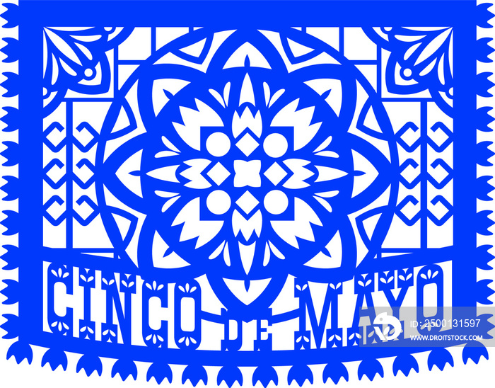 Mexican Day of Dead, papel picado laser cutting