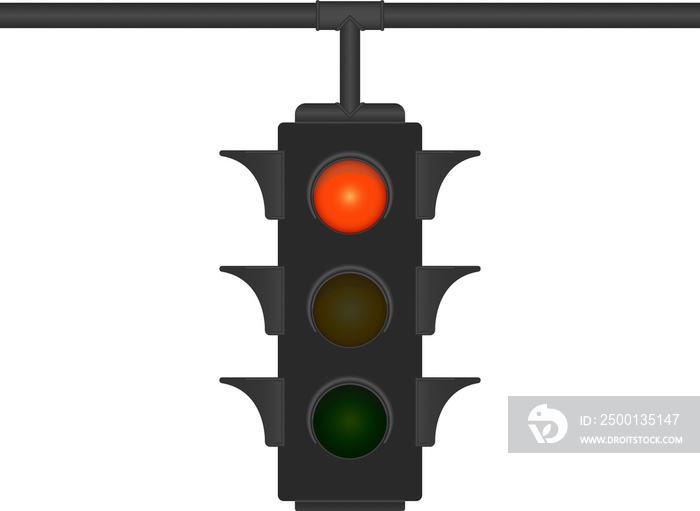 Red traffic light