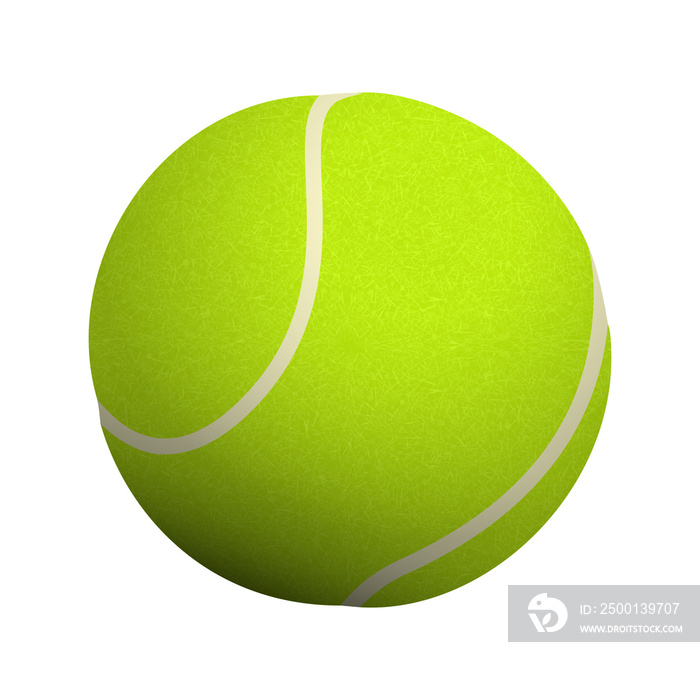 Tennis ball illustration