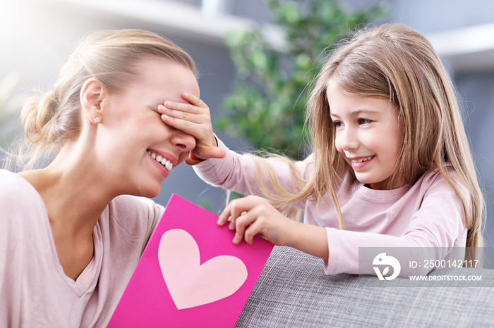 Mum and daughter celebrating mother’s day