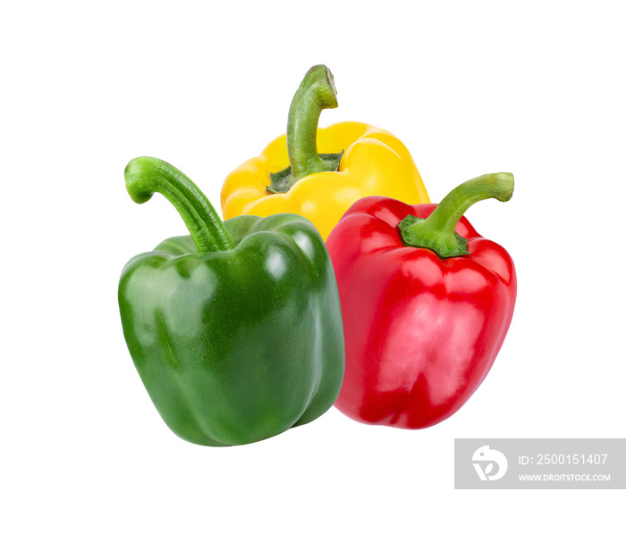 Peppers isolated on transparent png