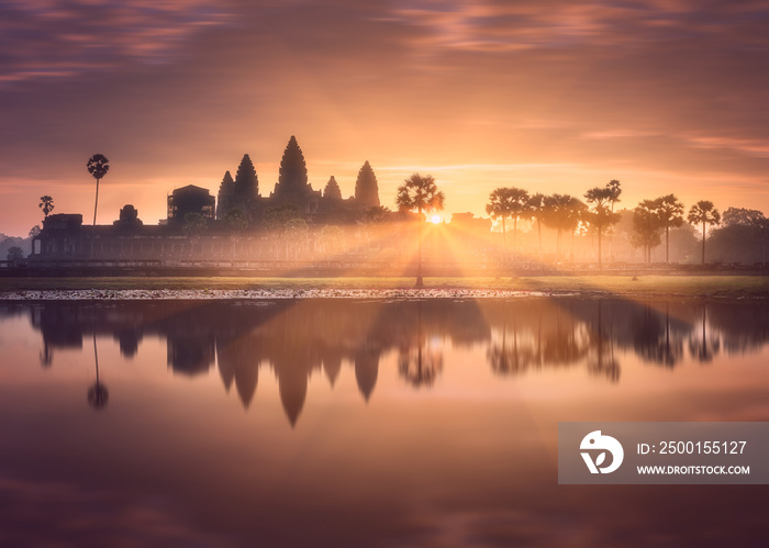 Temple complex Angkor Wat Siem Reap, Cambodia