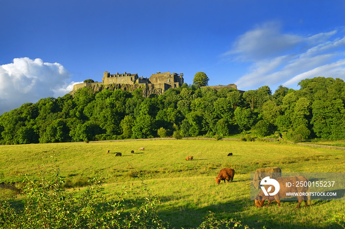 Stirling Castle, located in Stirling, is one of the largest and most important castles in Scotland, UK