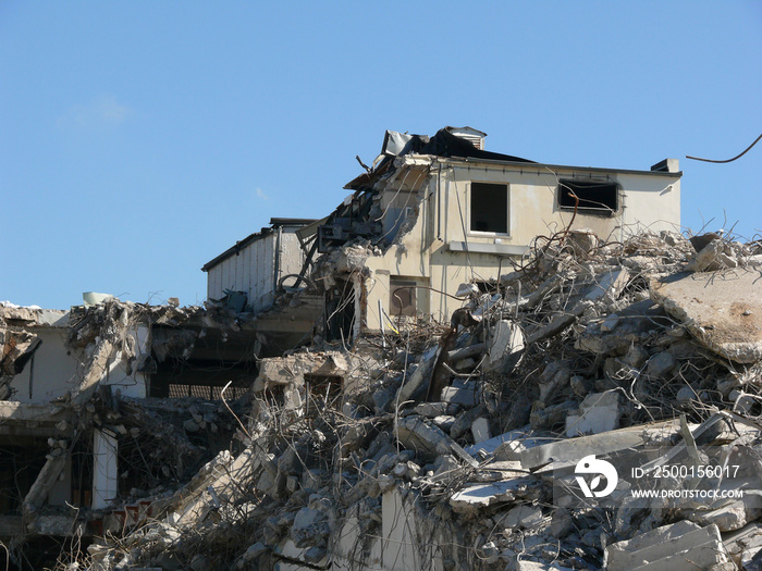 Ruins and Debris in the City